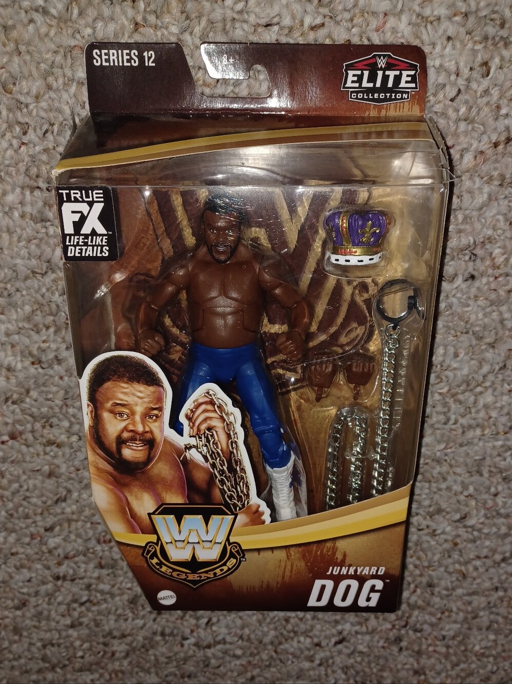 Junkyard Dog Chase WWE Action Figure Legends Series 7